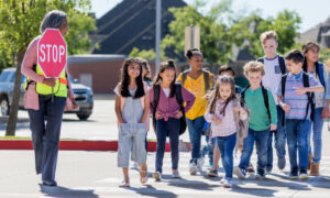 Children Walking to School